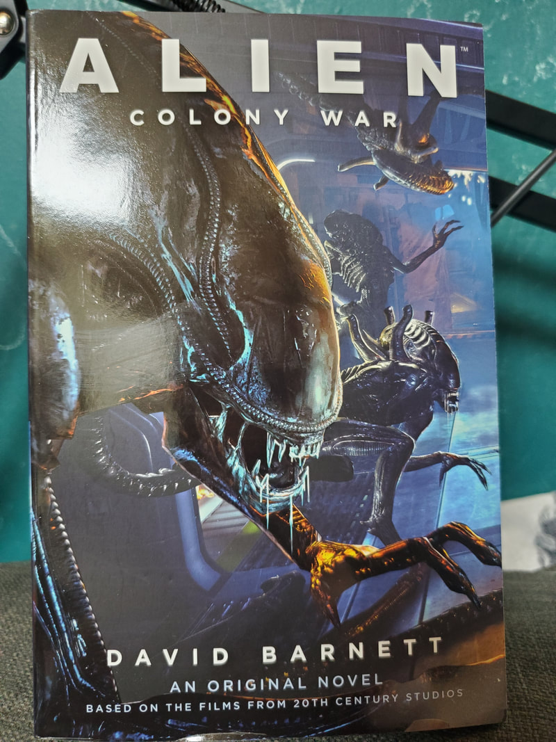 The Novel has an Alien RPG Adventure